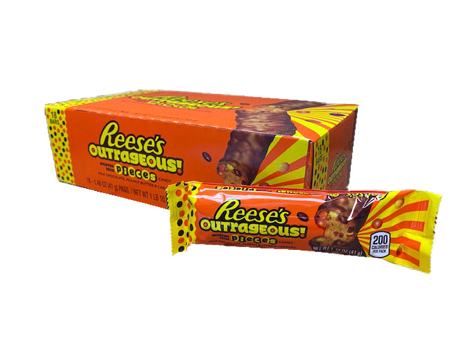 DISCONTINUED ITEM - Reese's Outrageous 1.48oz Bar or 18 Count Box
