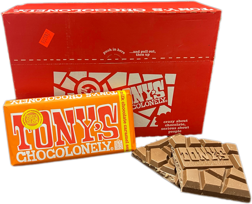 Tony's 6.65oz Milk Chocolate Caramel Sea Salt Bar