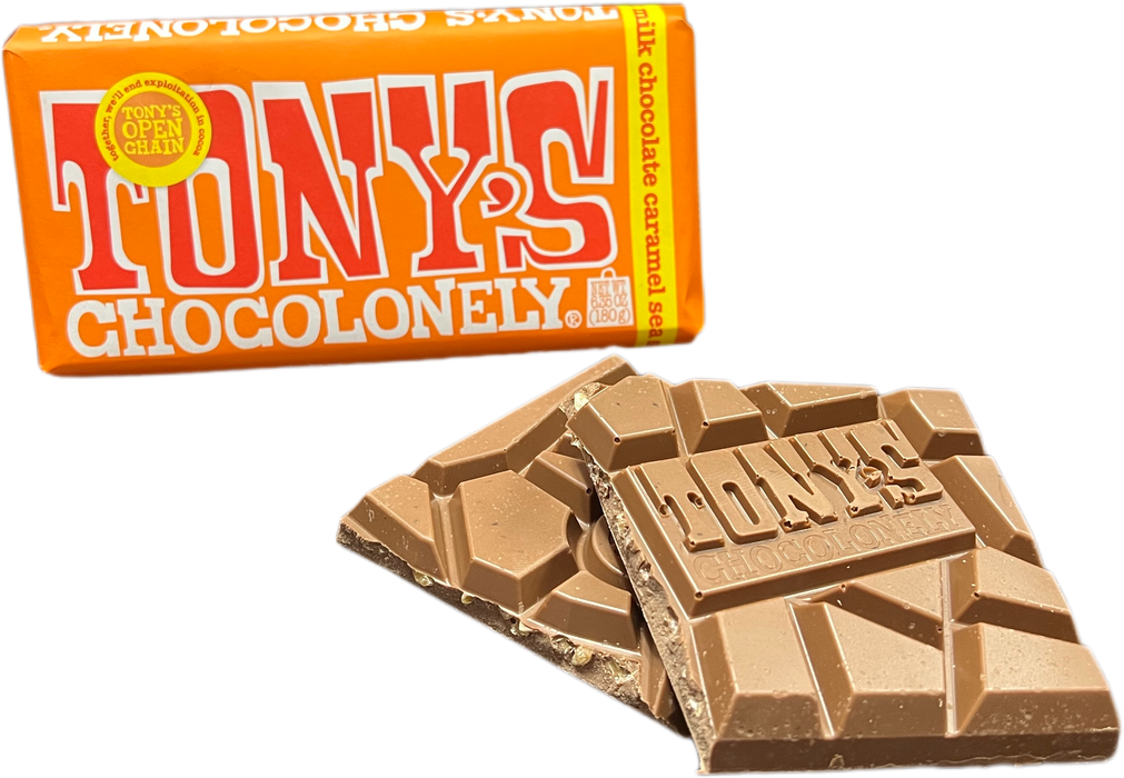 Tony's 6.65oz Milk Chocolate Caramel Sea Salt Bar