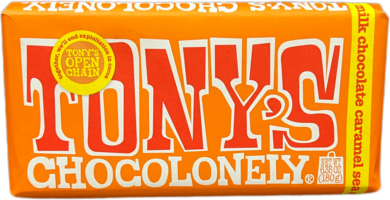 Tony's 6.65oz Milk Chocolate Caramel Sea Salt Bar