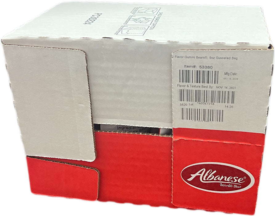 Albanese Gummi Bear 9oz Assorted 12 Flavors