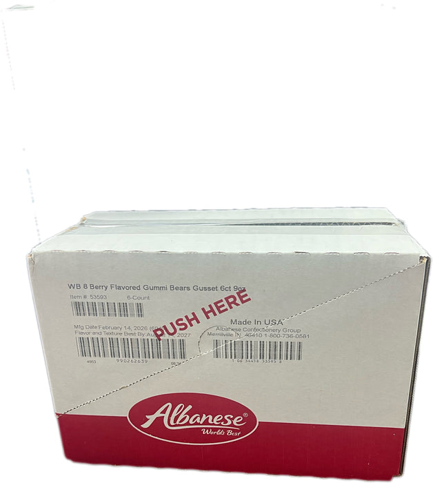 Albanese Gummi Bear 9oz Berry Flavors
