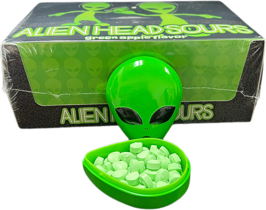 Alien Heads Candy Tin 1oz