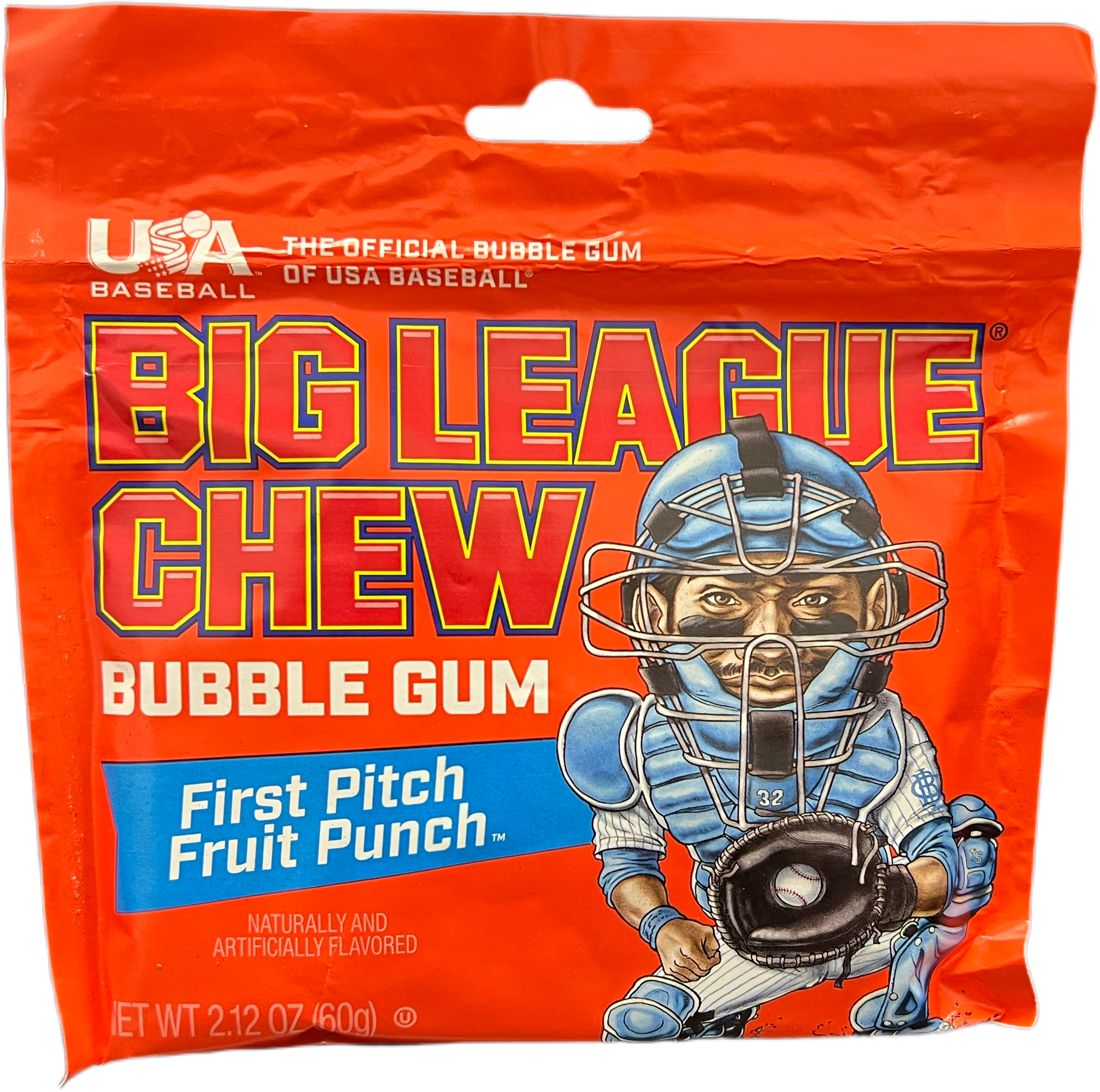 Big League Chew 2.12oz Pouch First Pitch Fruit Punch — b.a. Sweetie ...