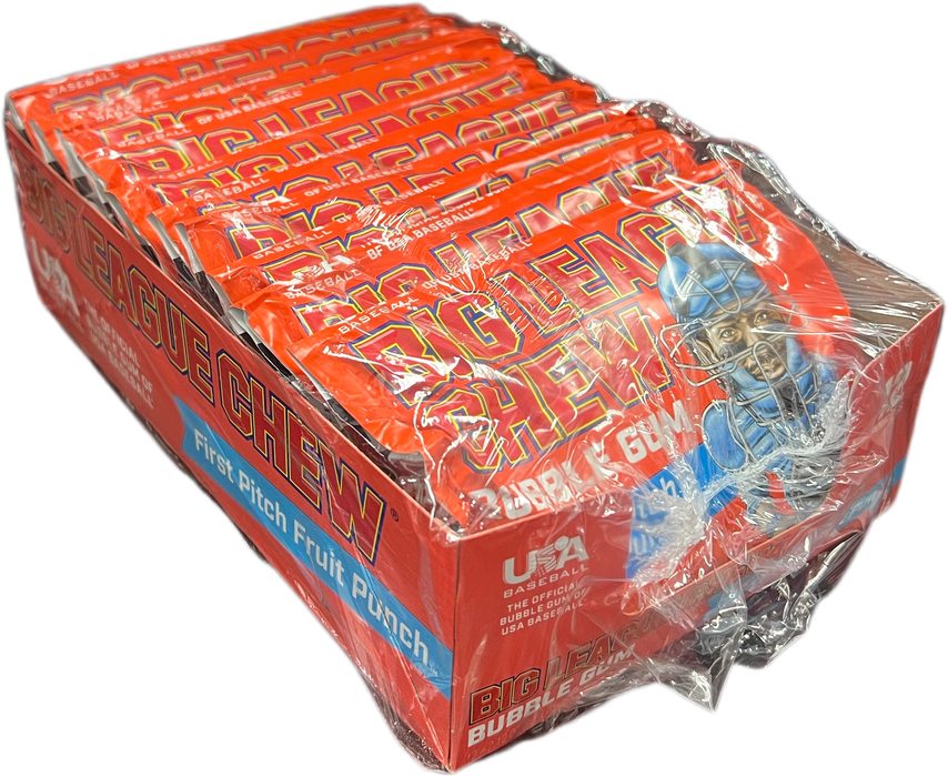 Big League Chew 2.12oz Pouch First Pitch Fruit Punch