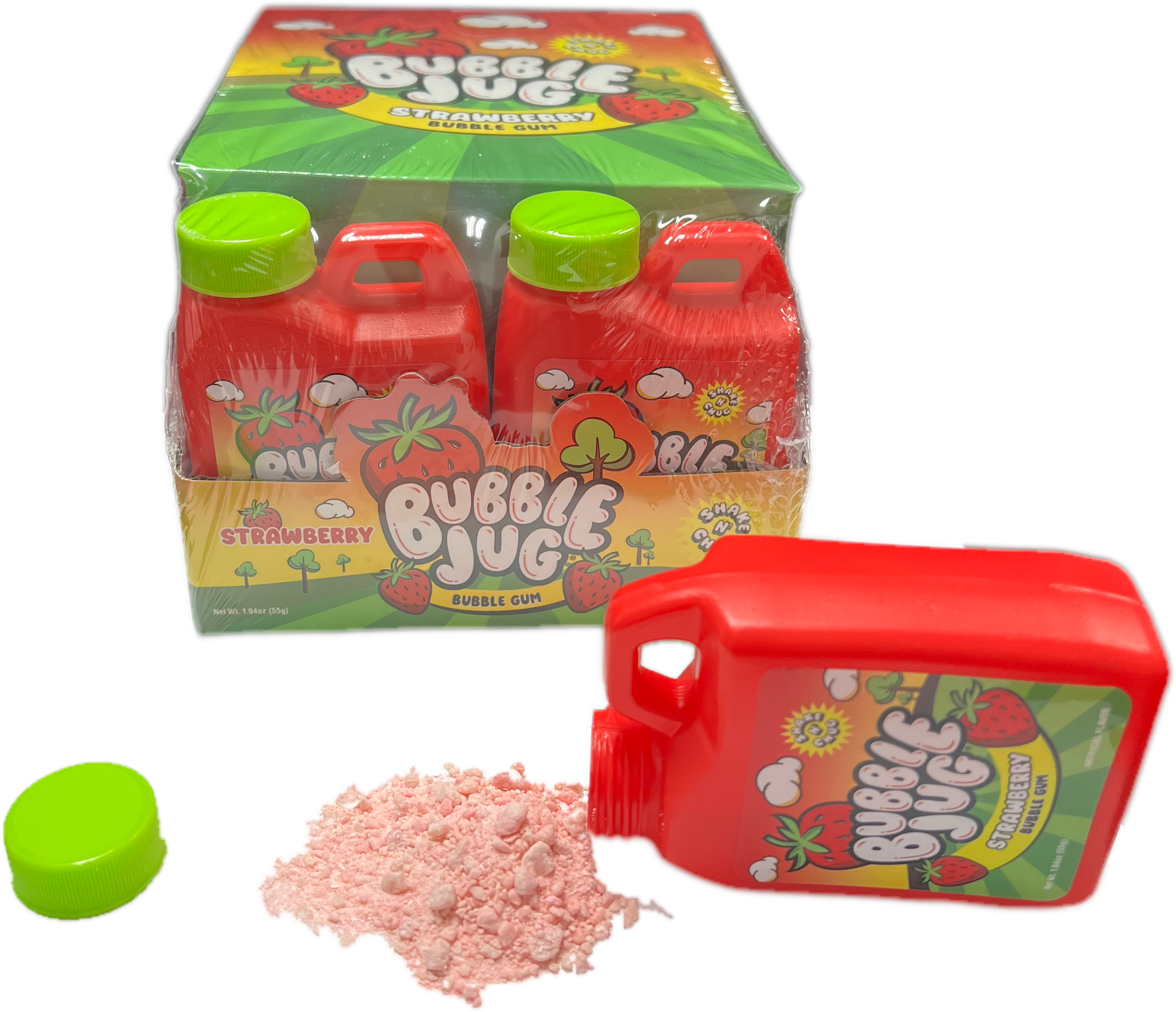 Bubble Jug 1.94oz Strawberry — b.a. Sweetie Candy Store