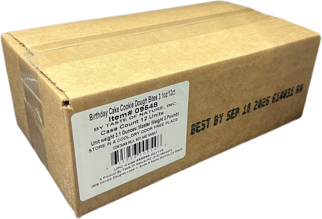 Cookie Dough Bites 3.1oz Birthday Cake Theater Box