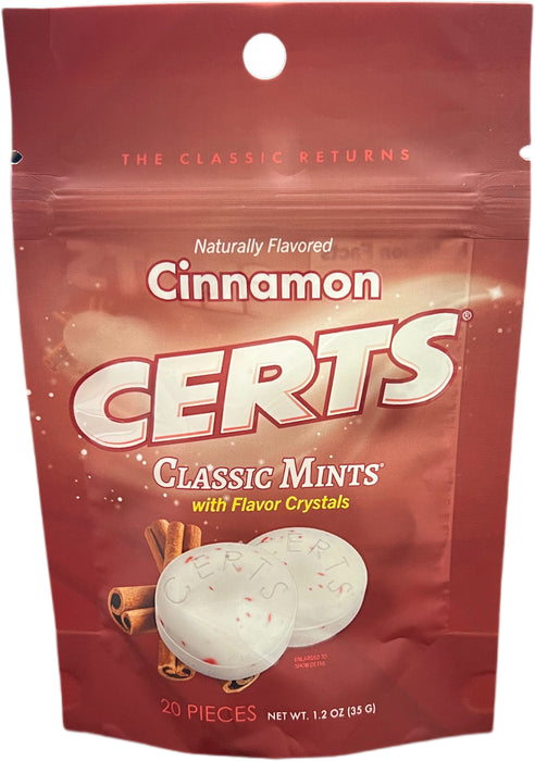 Certs Mints 1.2oz Bag Cinnamon