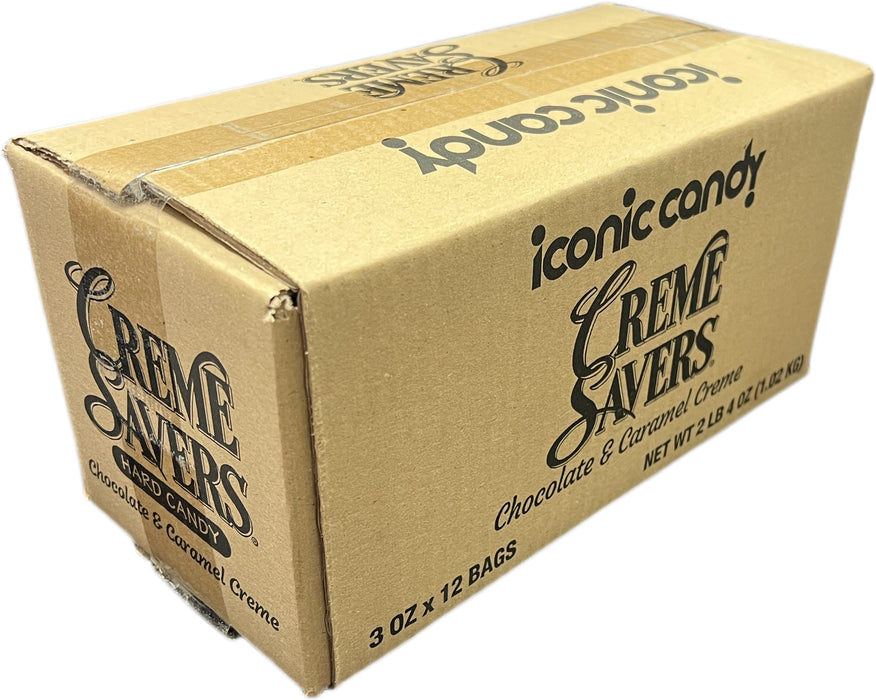 Creme Savers Chocolate and Caramel Creme 3oz Bag