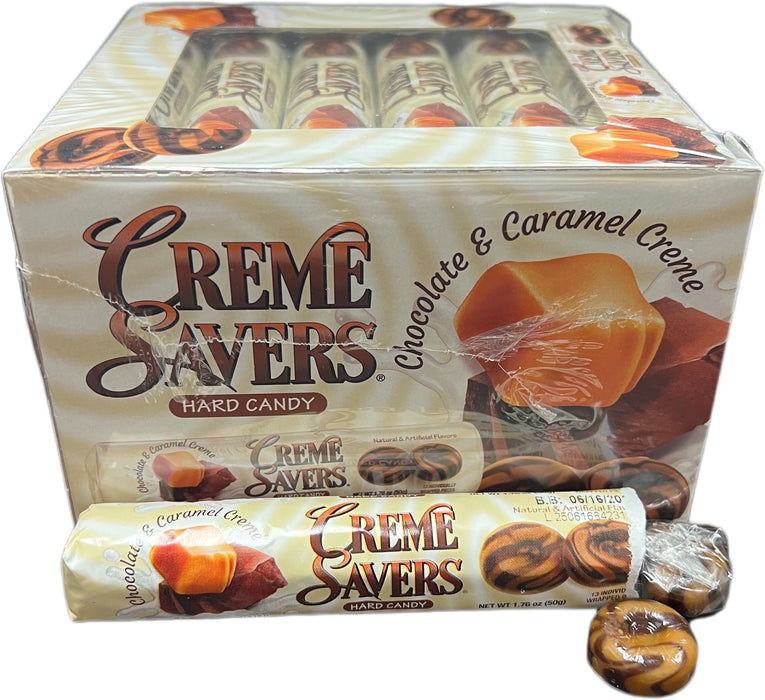 Creme Savers Chocolate and Caramel Creme 13ct Roll
