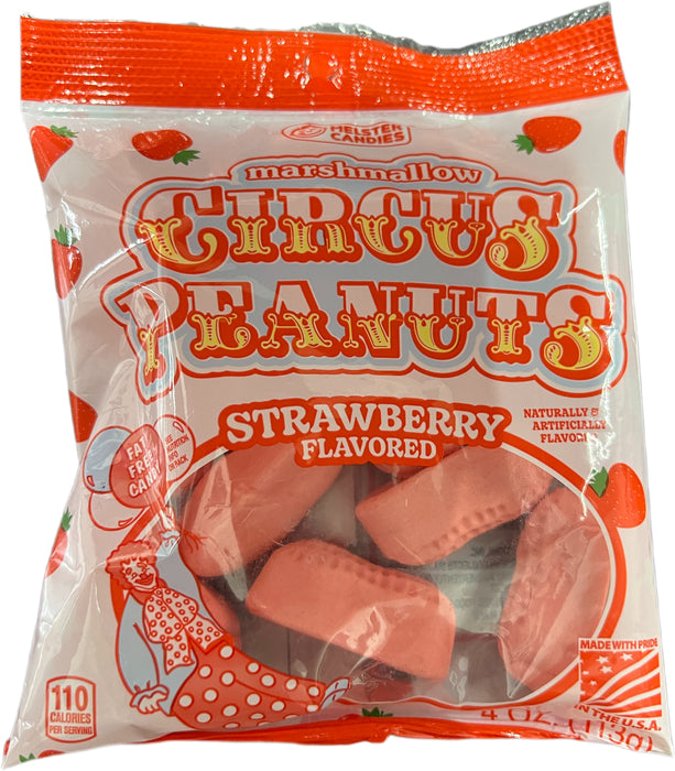 Circus Peanuts 4oz Bag Strawberry