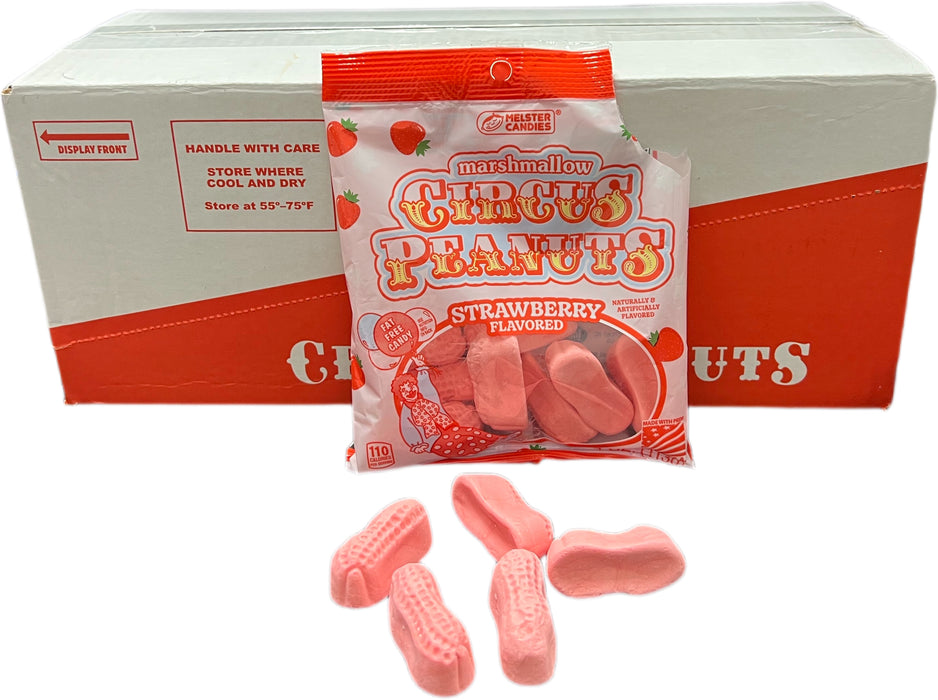Circus Peanuts 4oz Bag Strawberry