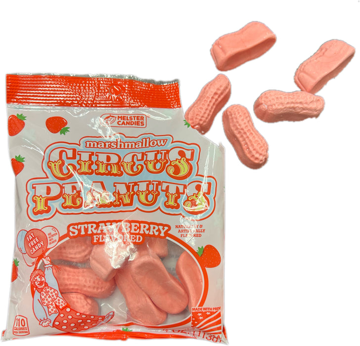 Circus Peanuts 4oz Bag Strawberry