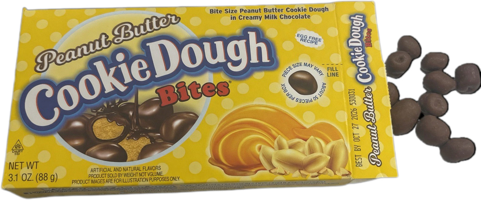 Cookie Dough Bites 3.1oz Peanut Butter Theater Box