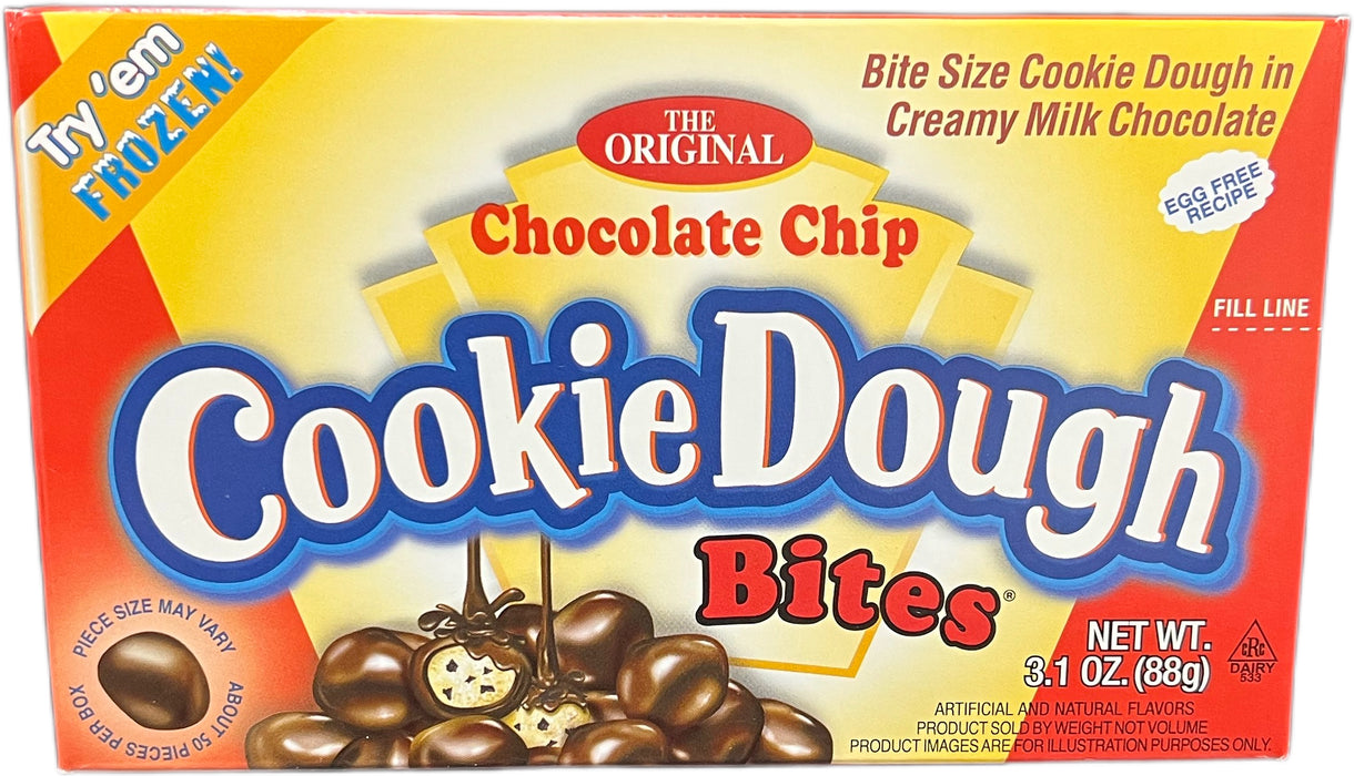 Cookie Dough Bites 3.1oz Theater Box