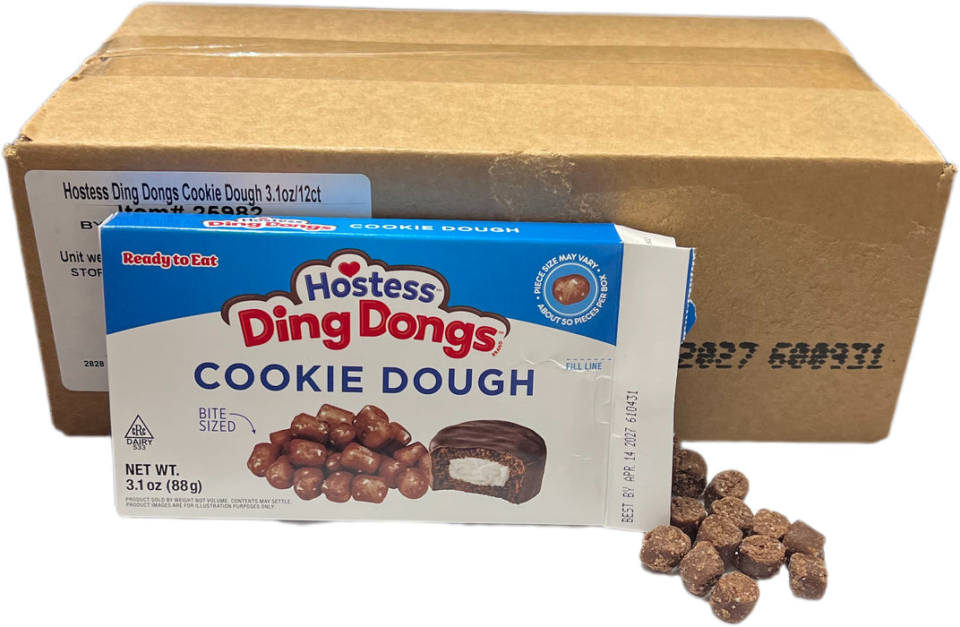 Cookie Dough Bites 3.1oz Hostess Ding Dongs