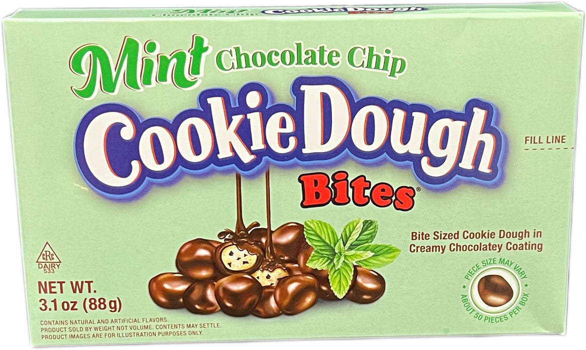 Cookie Dough Bites 3.1oz Mint Chocolate Chip Theater Box