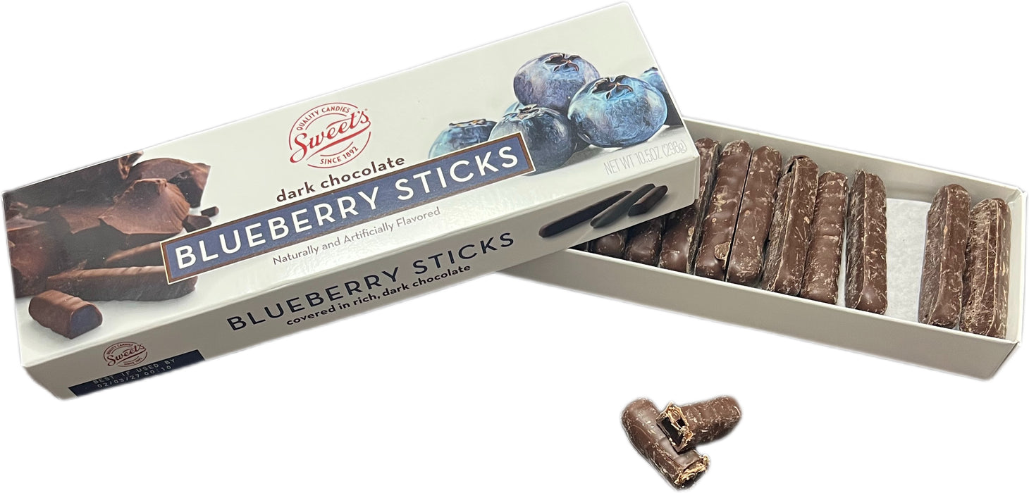 Chocolate Jelly Sticks 10.5oz Dark Chocolate Blueberry