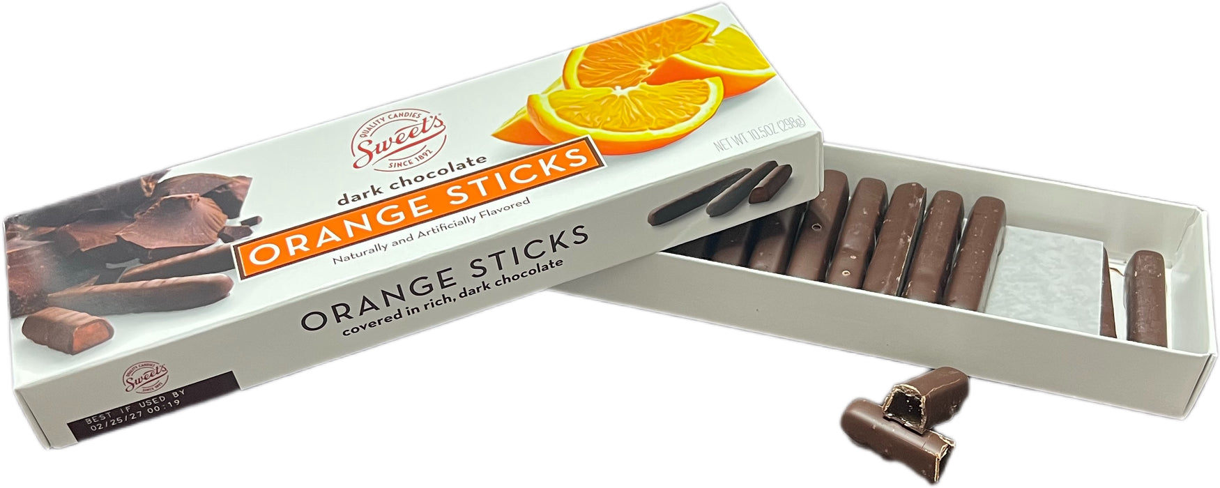 Chocolate Jelly Sticks 10.5oz Dark Chocolate Orange