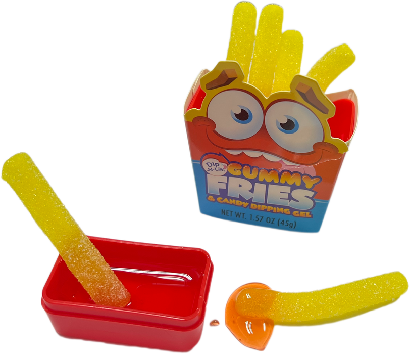 Gummy Fries Dip n Lik 1.57oz