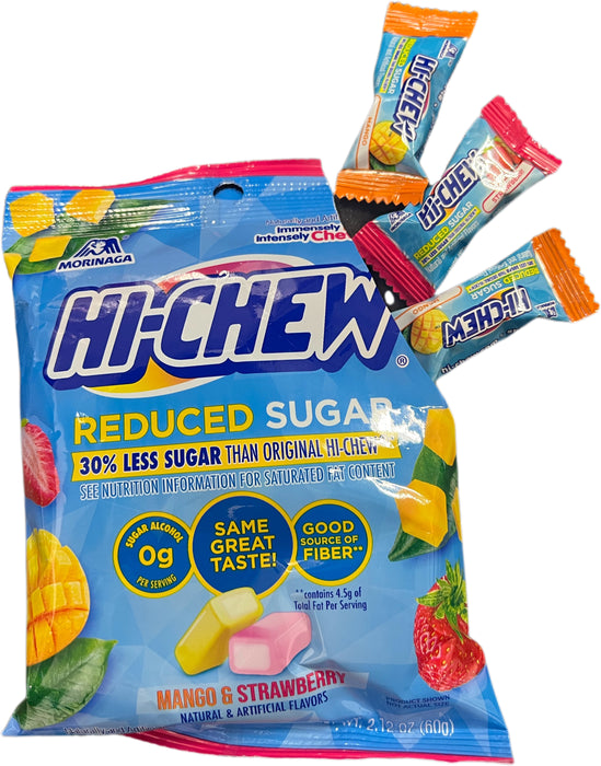 Hi-Chew Strawberry Mango bag 2.12oz Reduced Sugar