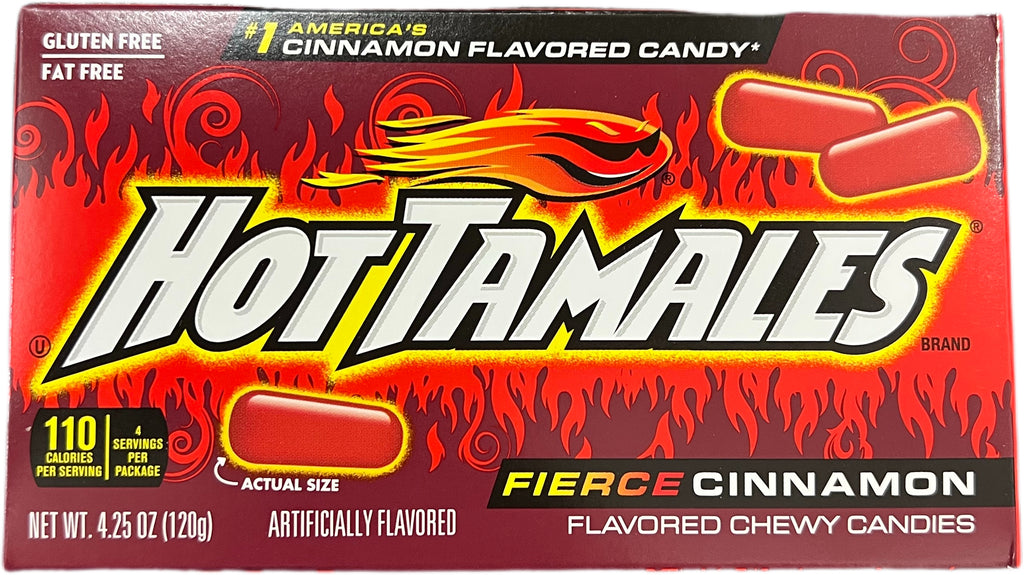 Hot Tamales 4.25oz Box Original — b.a. Sweetie Candy Store