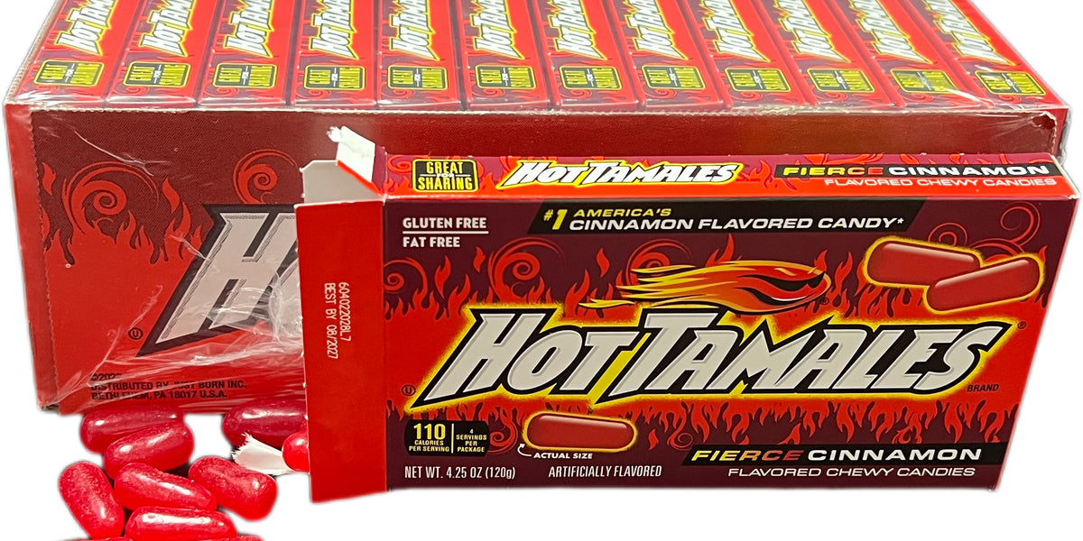 Hot Tamales 4.25oz Box Original — b.a. Sweetie Candy Store