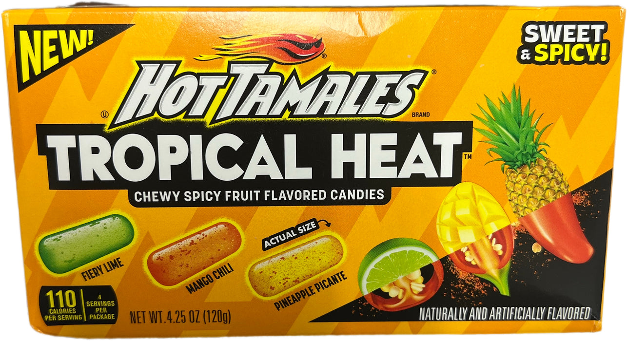 Hot Tamales 4.25oz Box Tropical Heat