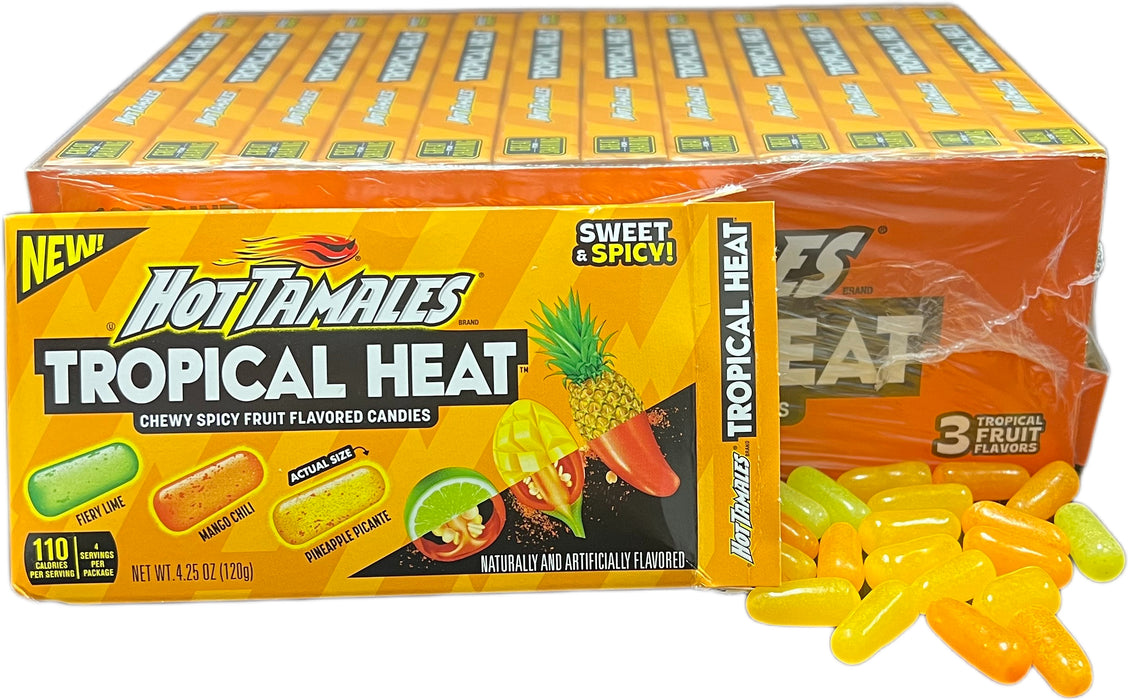 Hot Tamales 4.25oz Box Tropical Heat