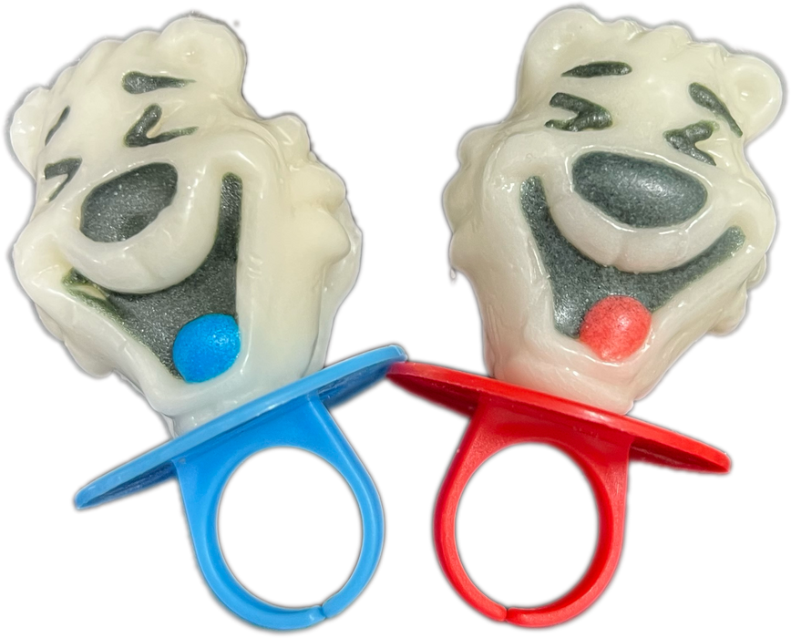 Icee .42oz Bear Ring Lollipop Cherry or Blue Raspberry