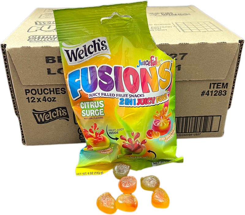 Welch's Juicefuls 4oz Bag Fusions Citrus Surge