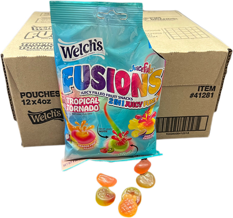 Welch's Juicefuls 4oz Bag Fusions Tropical Tornado