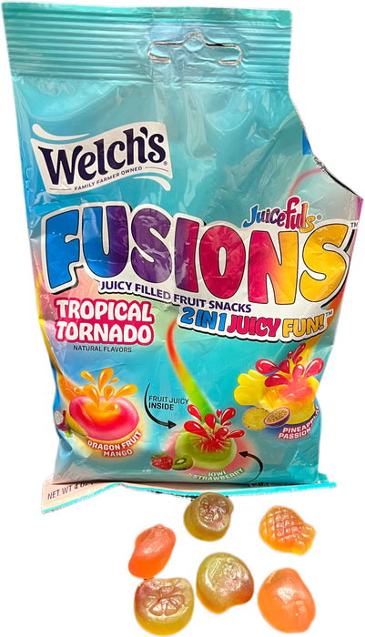 Welch's Juicefuls 4oz Bag Fusions Tropical Tornado