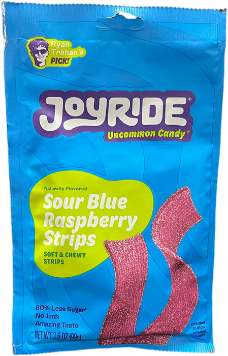 Joyride 3.5oz Bag Sour Blue Raspberry Strips