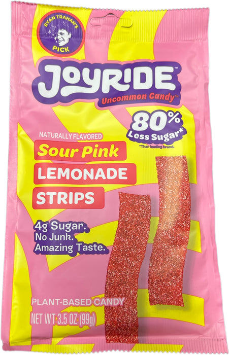 Joyride 3.5oz Bag Sour Pink Lemonade Strips