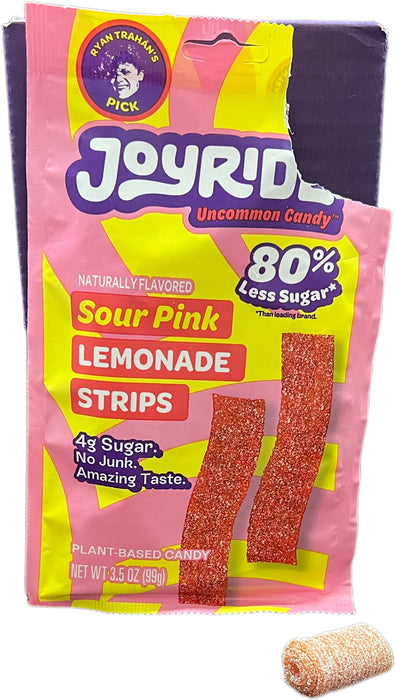 Joyride 3.5oz Bag Sour Pink Lemonade Strips