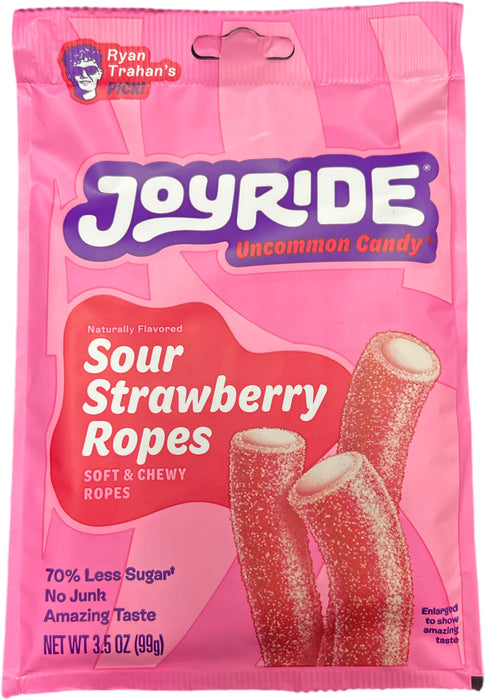 Joyride 3.5oz Bag Sour Strawberry Ropes
