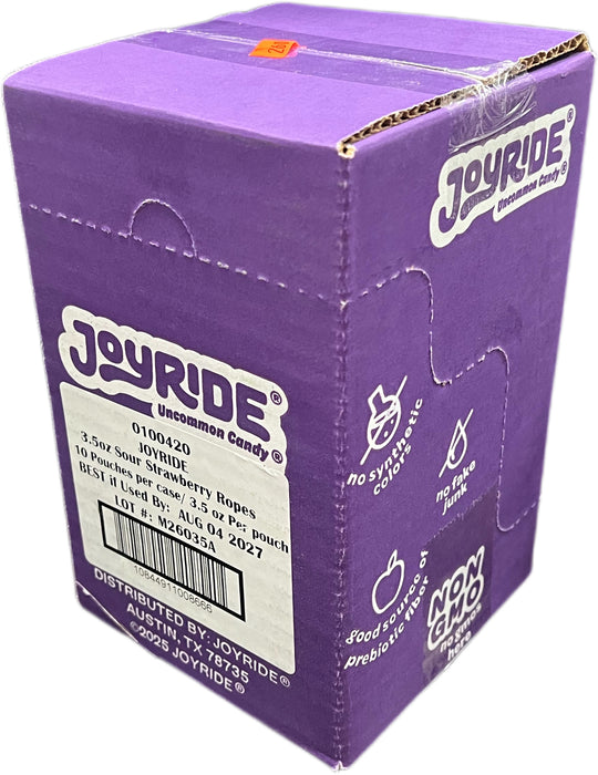 Joyride 3.5oz Bag Sour Strawberry Ropes