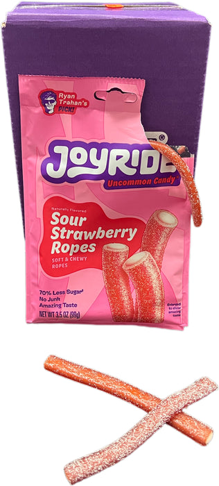 Joyride 3.5oz Bag Sour Strawberry Ropes