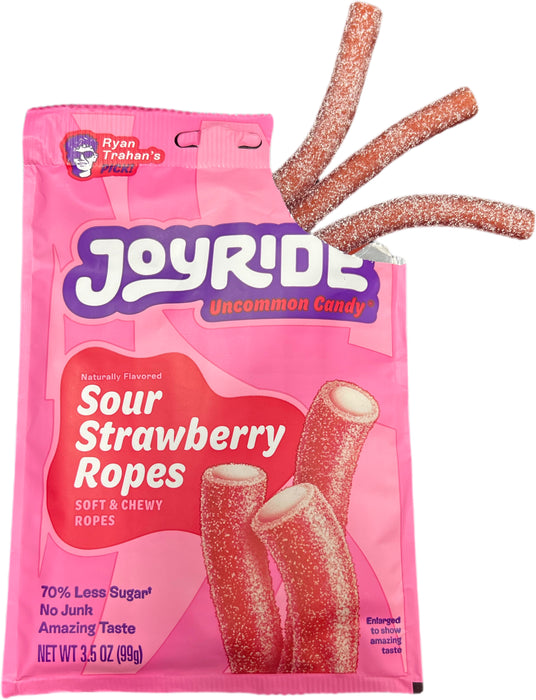 Joyride 3.5oz Bag Sour Strawberry Ropes