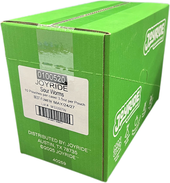 Joyride 3.5oz Bag Sour Gummy Worms