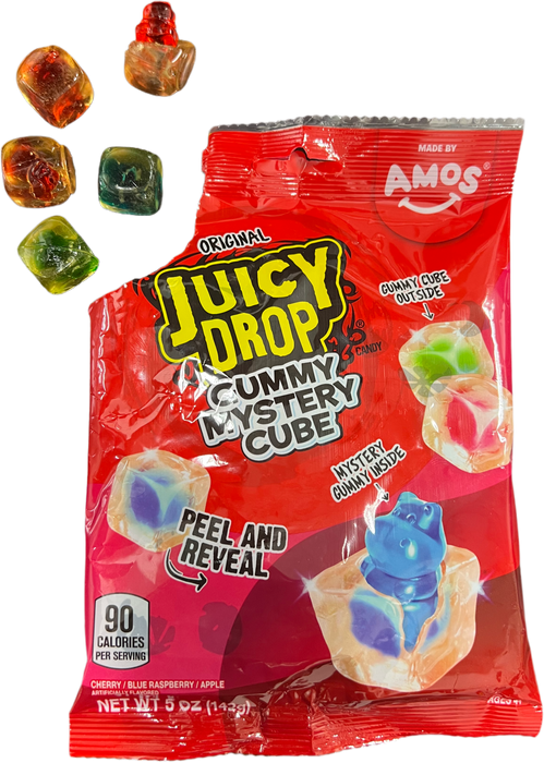 Juicy Drop Gummy Mystery Cube 5oz Bag Original