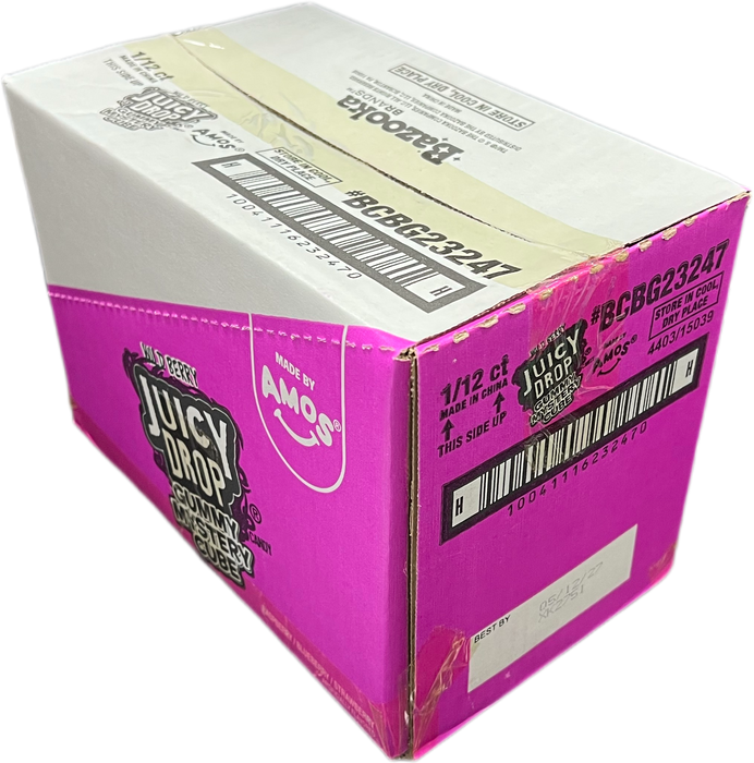 Juicy Drop Gummy Mystery Cube 5oz Bag Wild Berry