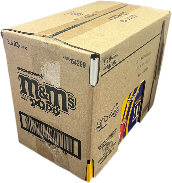 M&ms Pop'd 5.5oz Bag Caramel