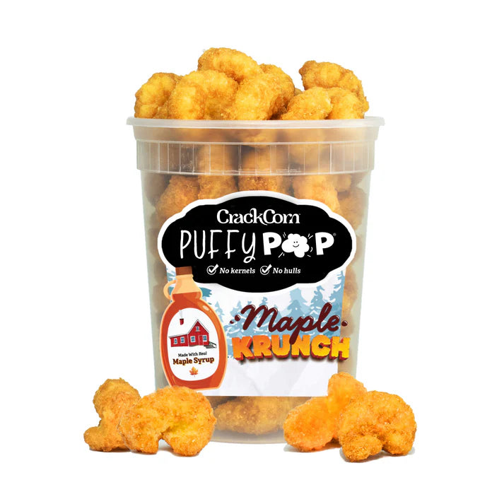 期間限定セール！ちゃっくん ぽっぷ Chackn Pop MSX Crack Corn Puffy Pop 4oz Tub Maple Krunch — b.a. Sweetie Candy Store