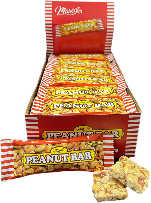 Mascot 1.65oz Bar Peanut Crunch
