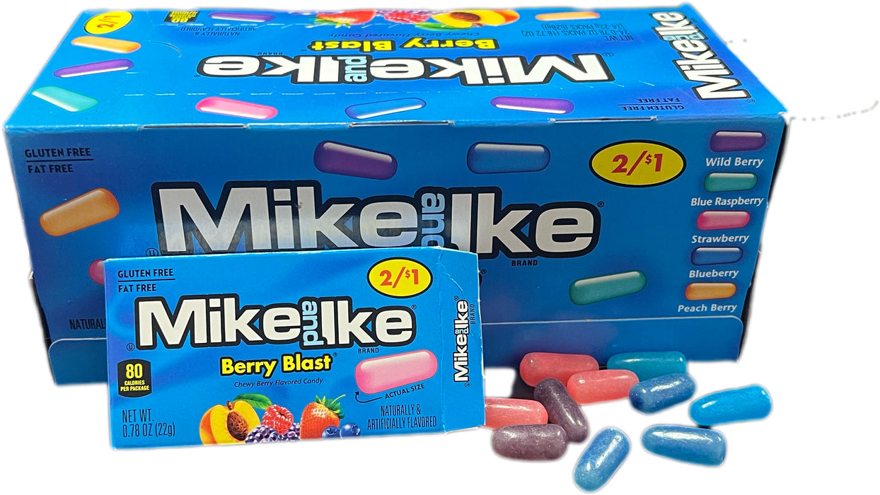Mike And Ike .78oz Box Berry Blast