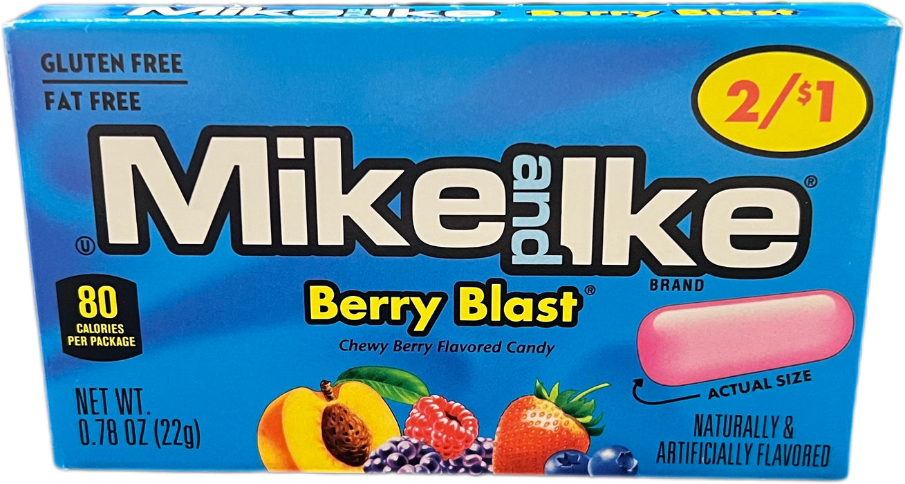 Mike And Ike .78oz Box Berry Blast