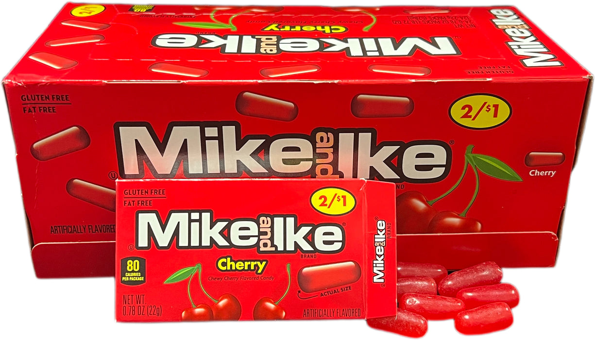 Mike And Ike .78oz Box Cherry