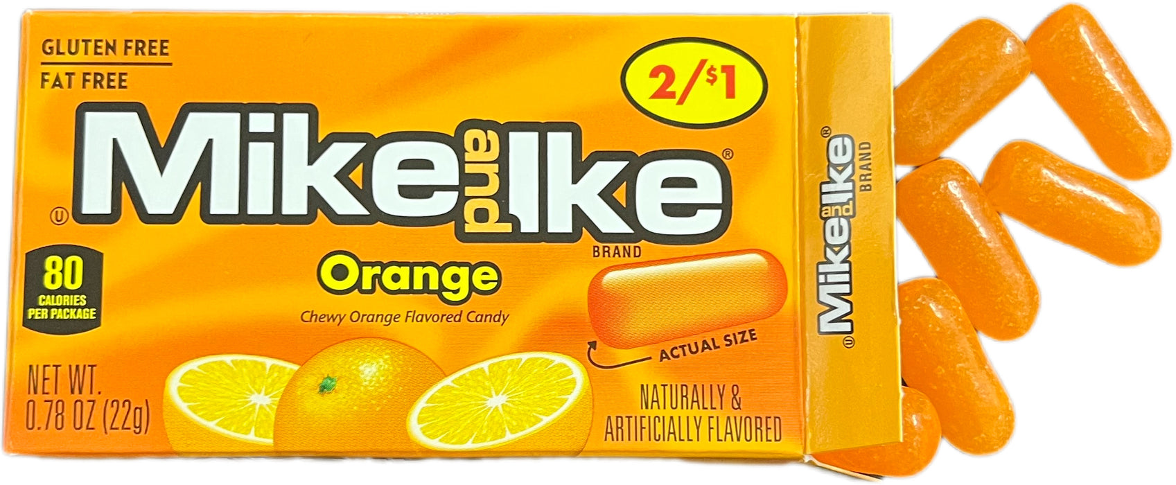 Mike And Ike .78oz Box Orange